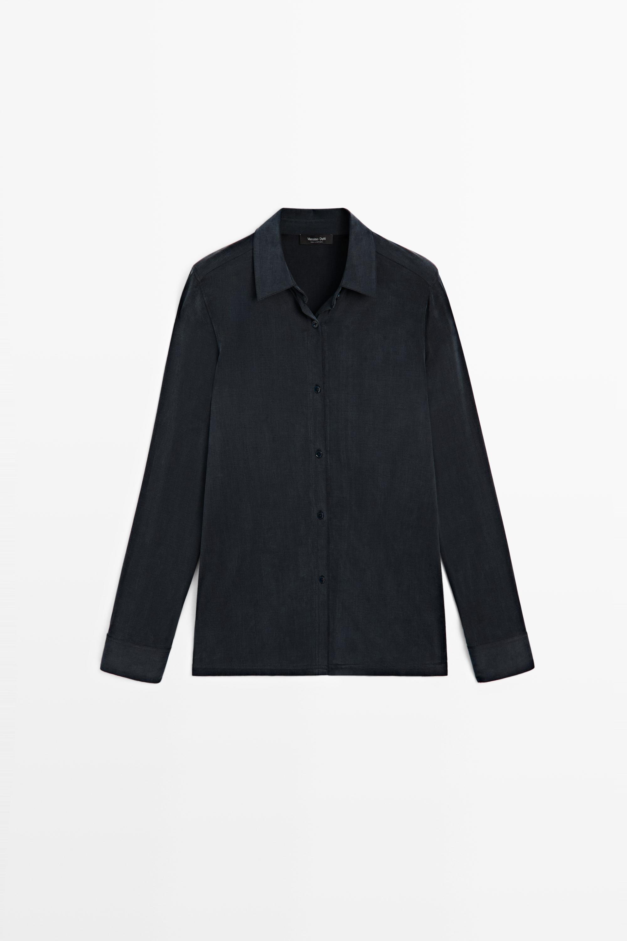 Flowing shirt with collar - STUDIO